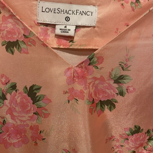 LoveShackFancy for Target pink floral dress - Picture 2 of 3